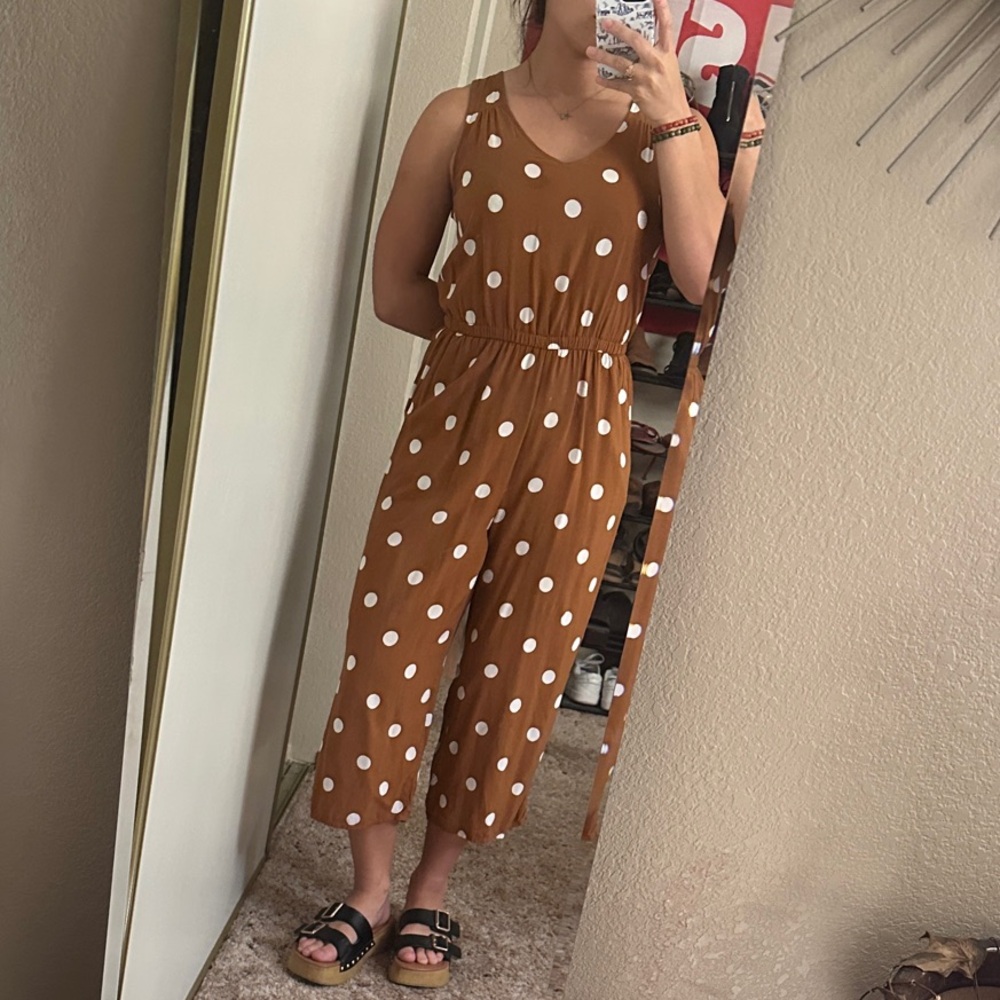 Polka Dot Jumpsuit